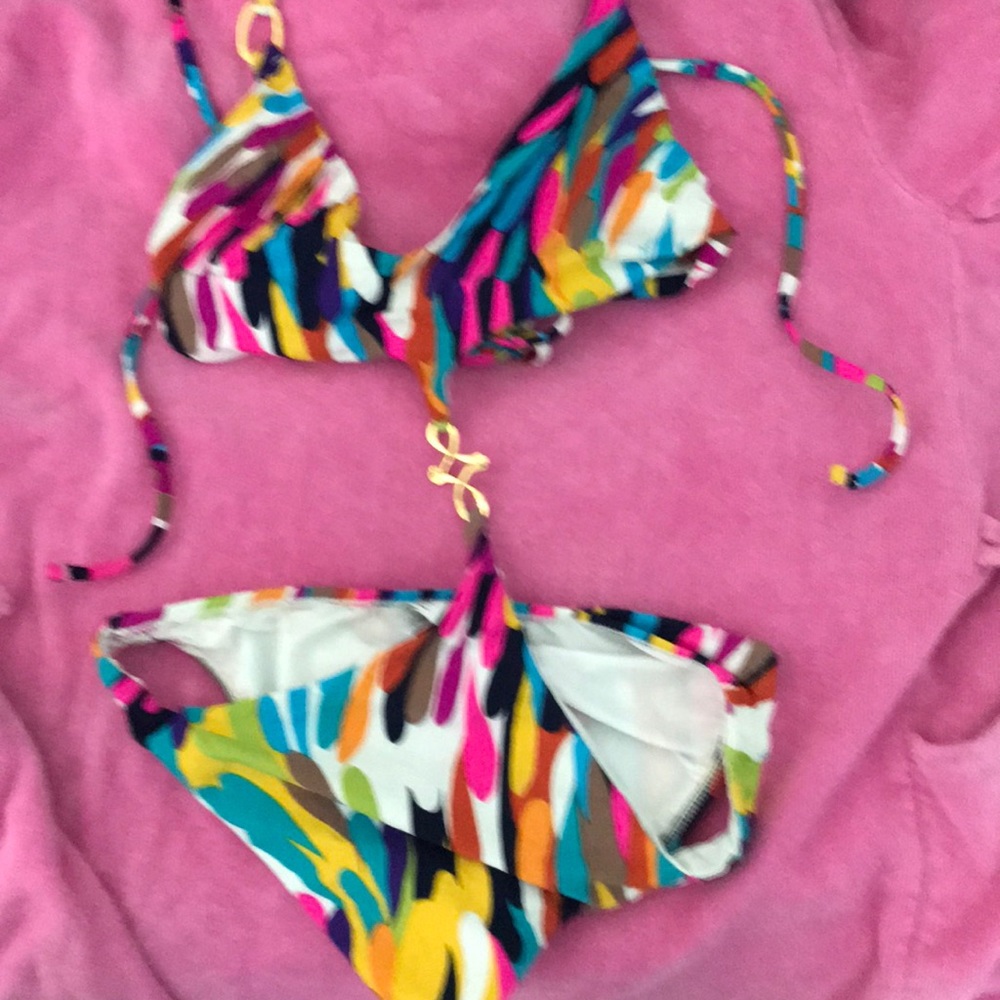 one piece Trina Turk swimsuit medium.